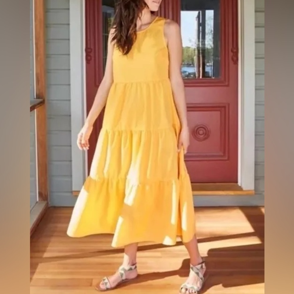 A New Day Yellow Dress